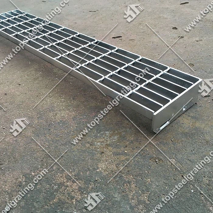 Galvanized Steel Grating Stair Treads